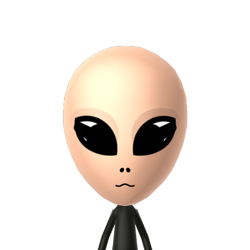 Grey Alien Mii